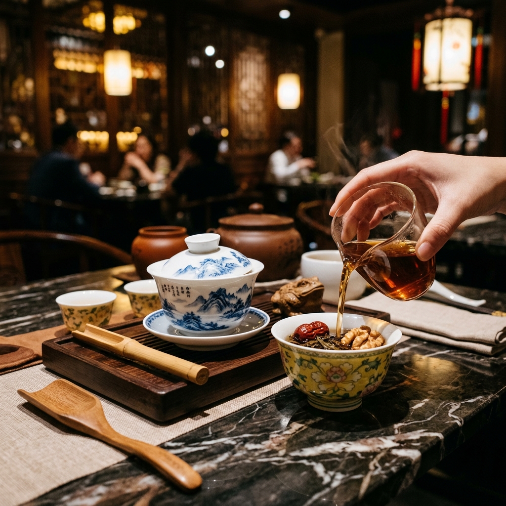 Çin Gaiwan Çayı